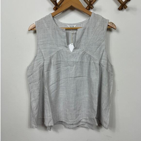 Splendid Susannah Top in Smoke Lavender Size L - Picture 2 of 9